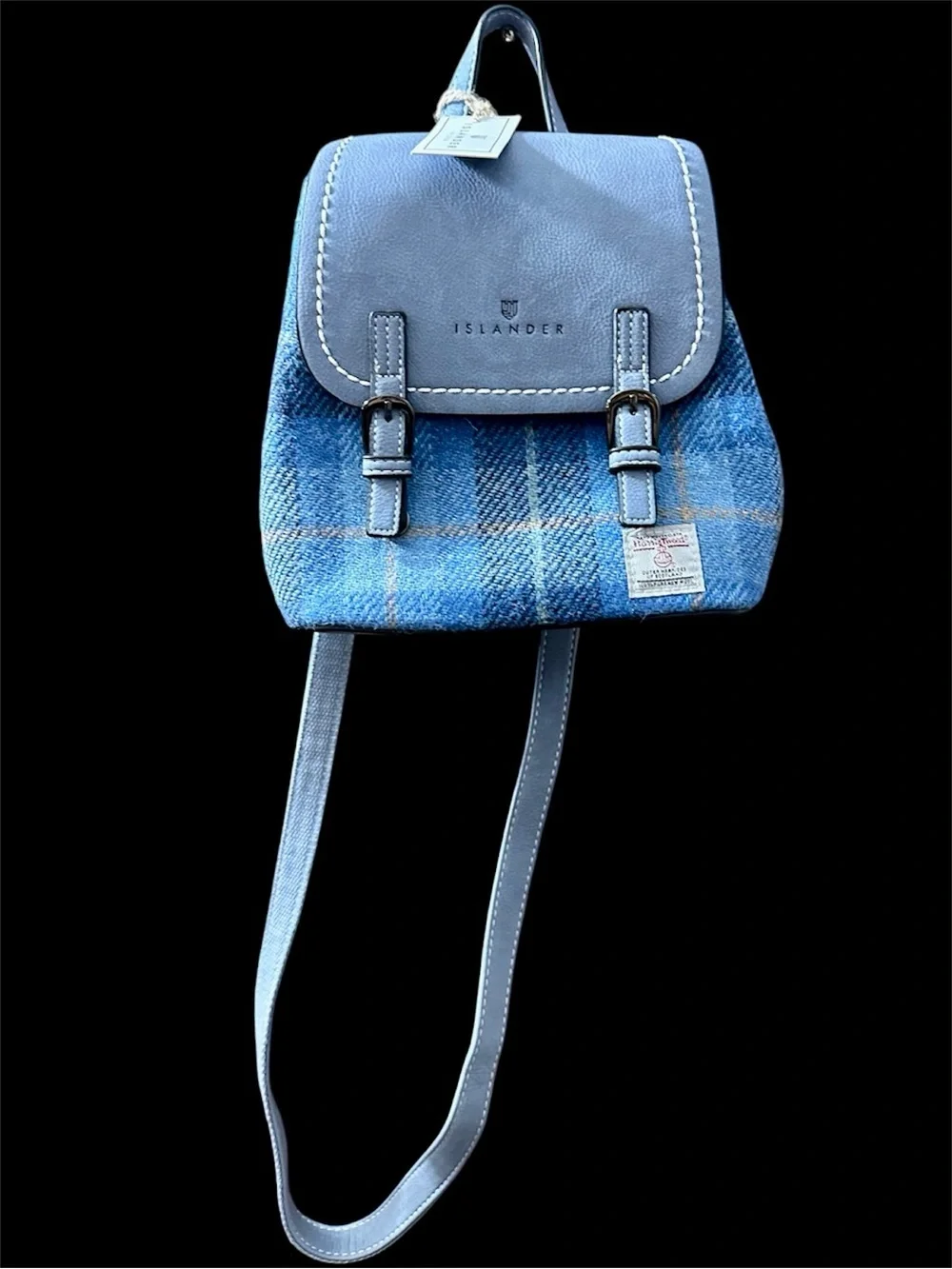 NWT Harris Tweed Mini Islander Backpack